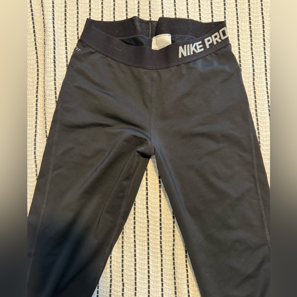 Nike Pro Black Leggings - image 1